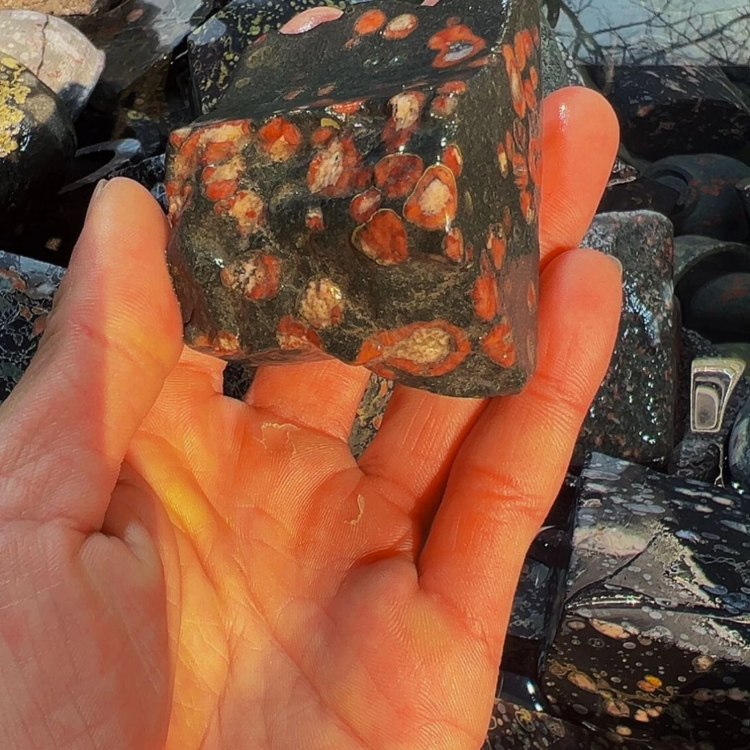 梅花玉鱼缸石茶周边微瑕不退不换