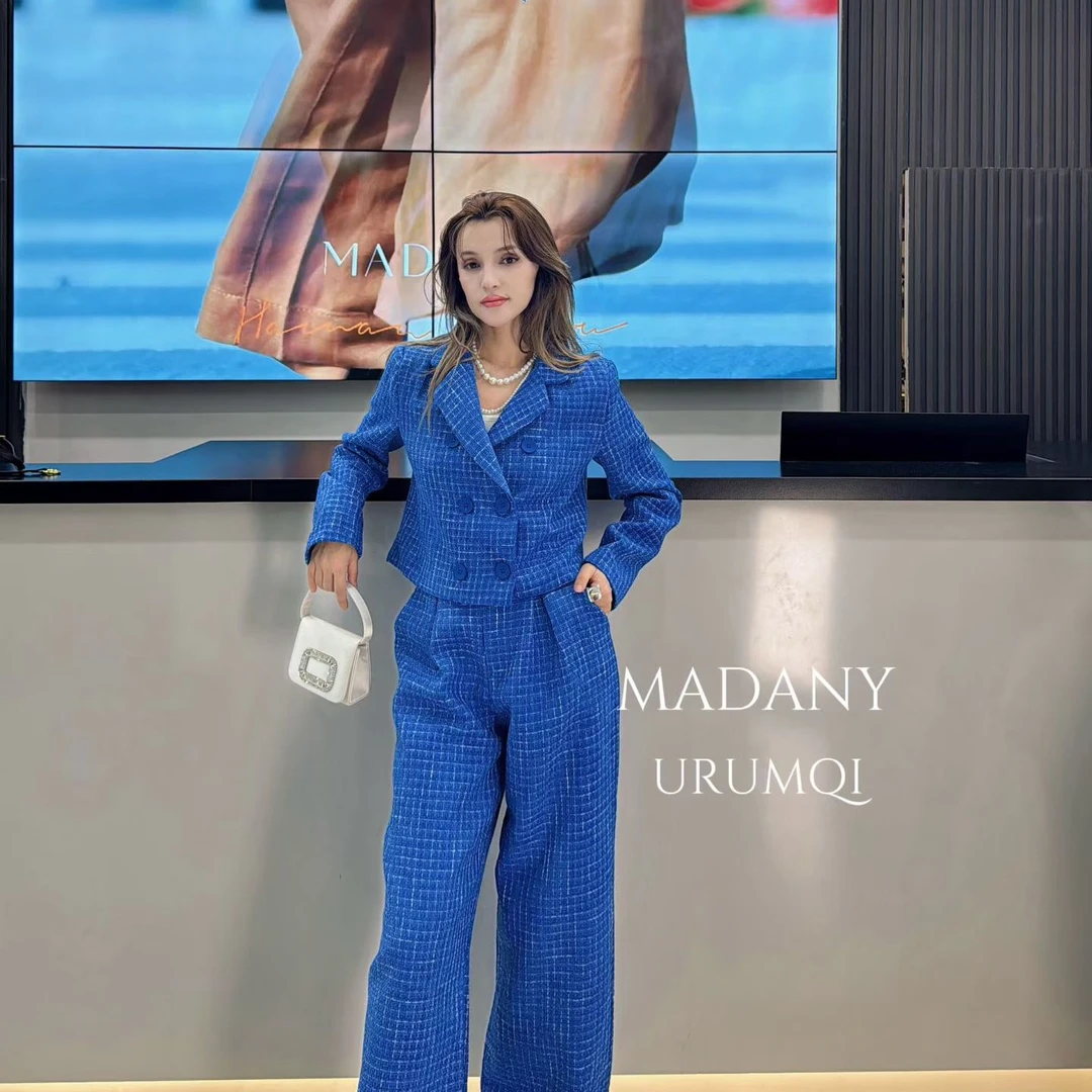 【Madenyet】2025年新款蓝色两件套