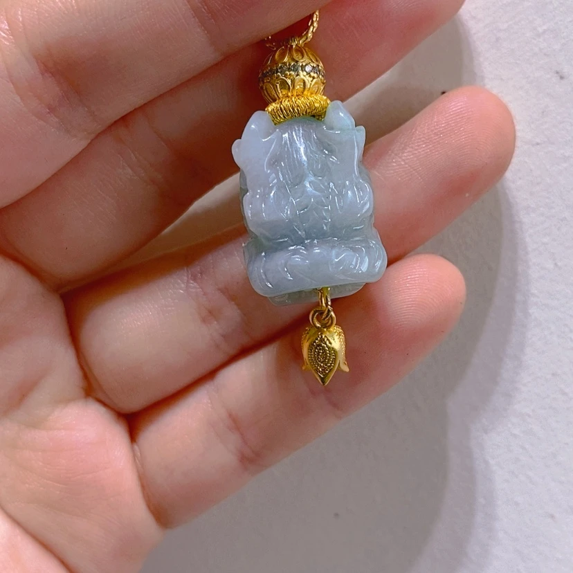 【闪购商品】翡翠未镶嵌颈饰吊坠