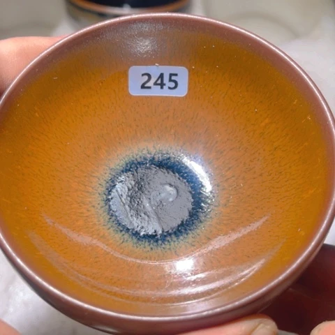 茶盏原矿原釉柴烧建盏