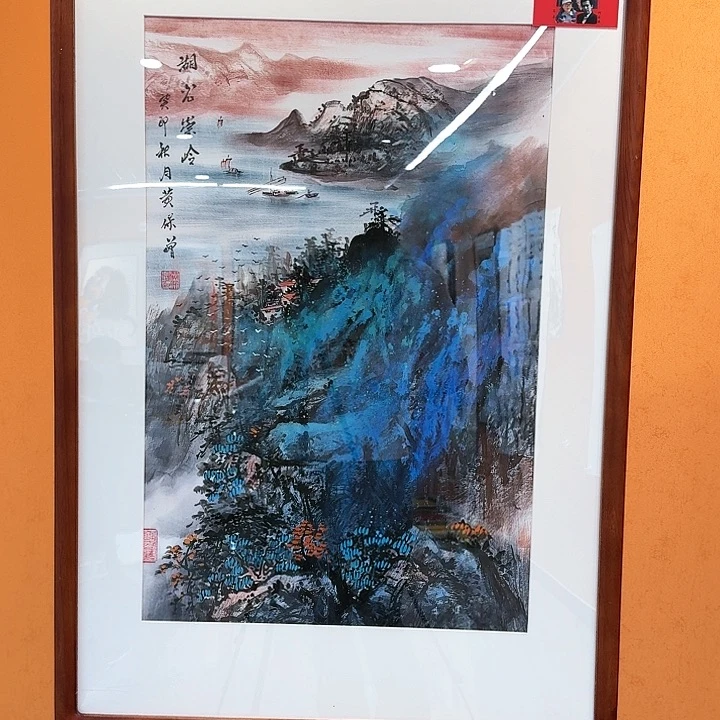 国画书法作品多次参加