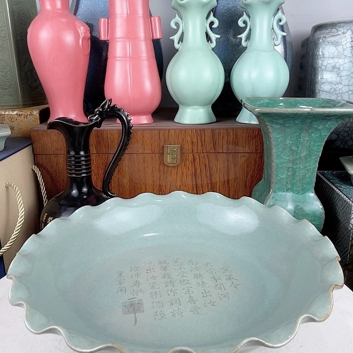 摆件手工制作陶瓷摆件