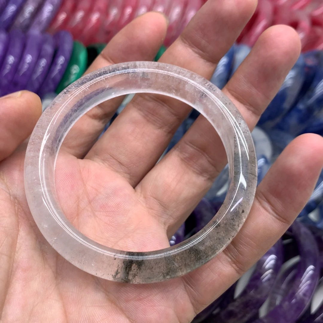 水晶手镯未镶嵌绿幽灵
