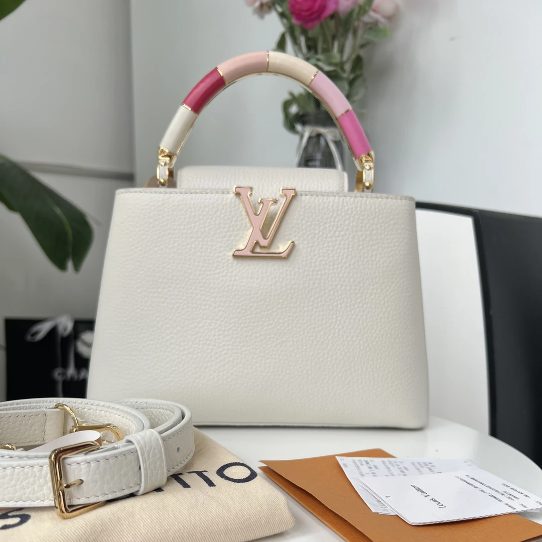 99新 LouisVuitton/路易威登 白雪公主cap卡普辛/单肩时尚女士包