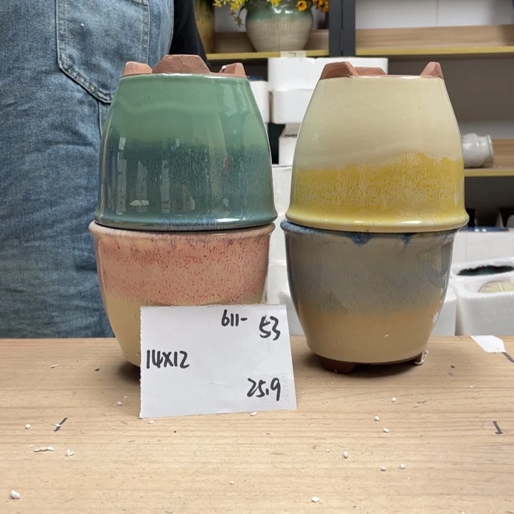 紫砂花盆多肉花盆微瑕53