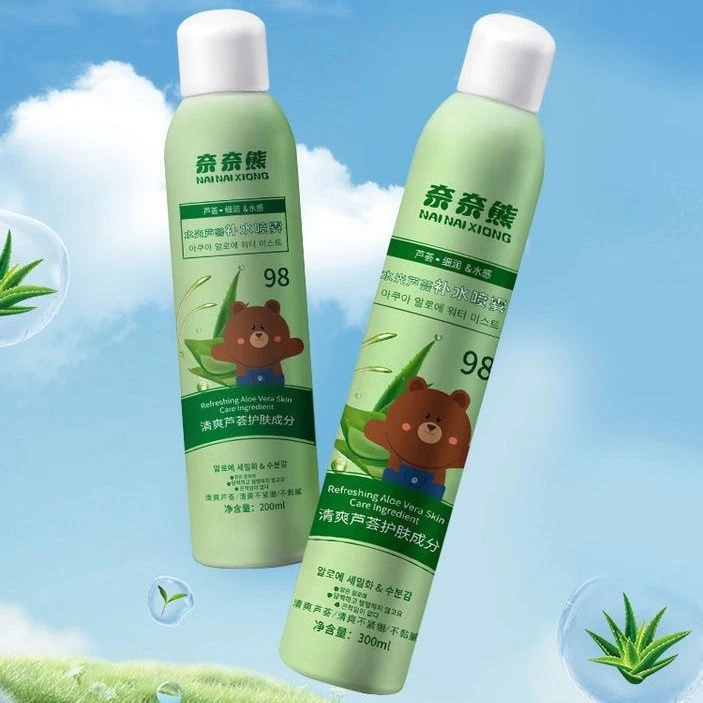 奈奈熊芦荟丝瓜植粹补水喷雾保湿爽肤平衡水油清爽护肤化妆水