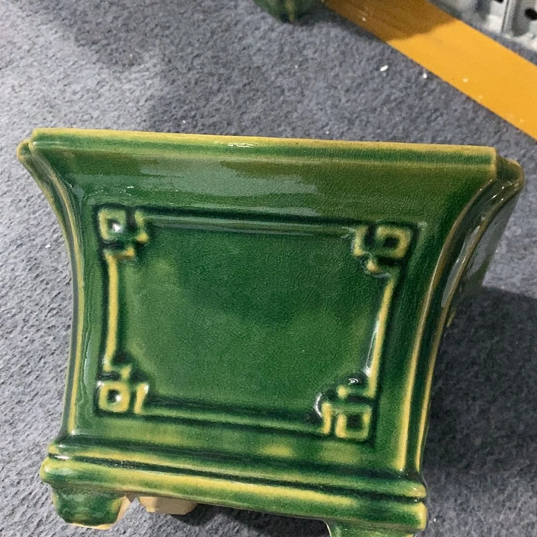 破***来正宗岭南石湾盆小四方