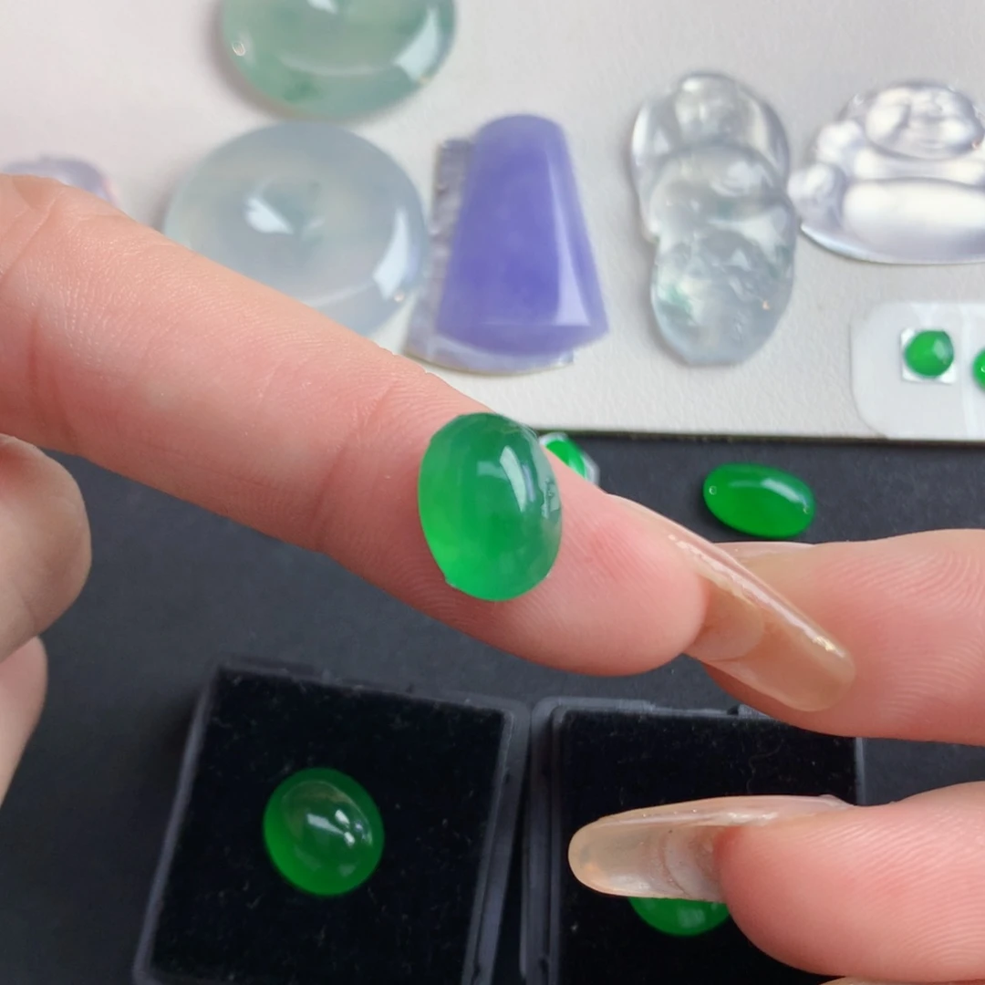 翡翠裸石11.57/8.6/4.8翡翠翡翠f c f c