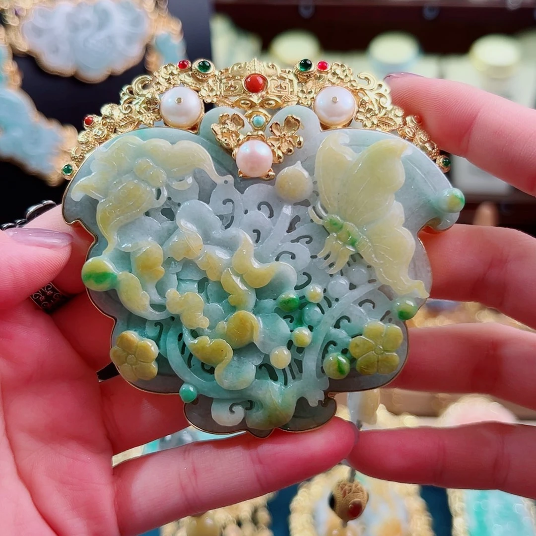 翡翠未镶嵌吊坠吊坠