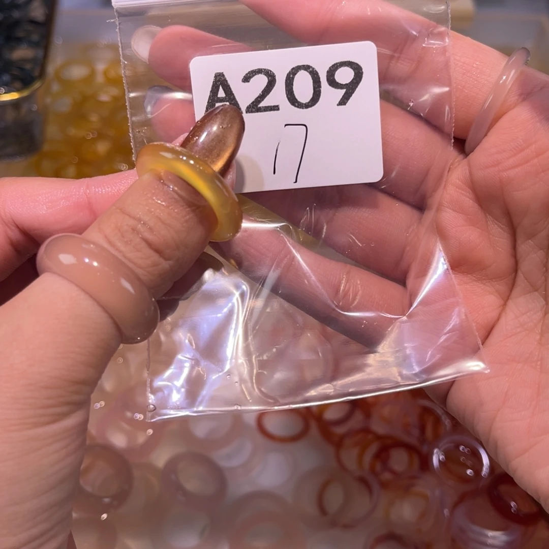 玛瑙/玉髓未镶嵌戒指209