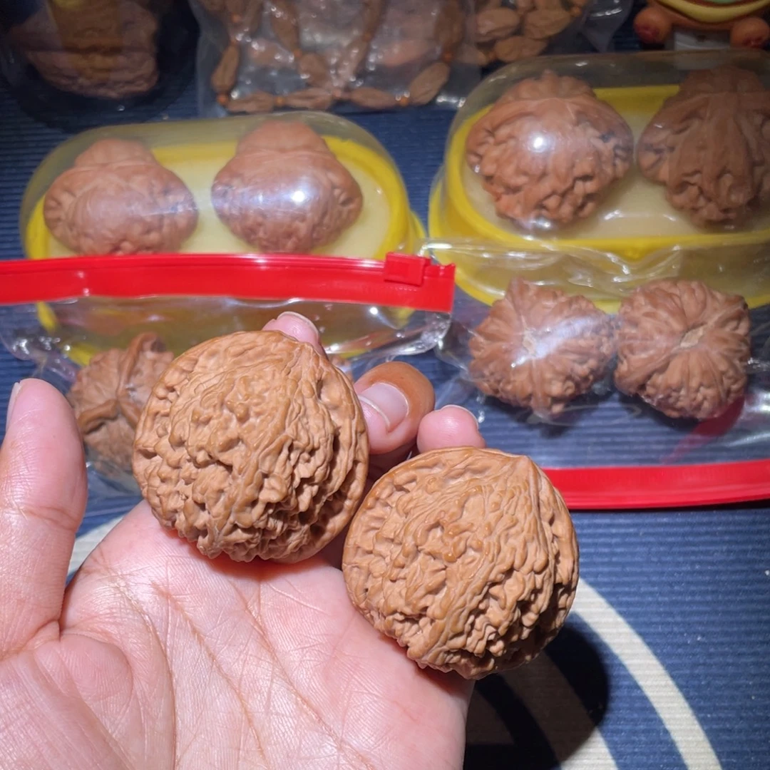 吊坠文玩核桃龙脊43