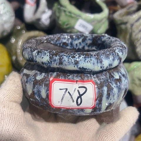 粗陶花盆手工花盆制作