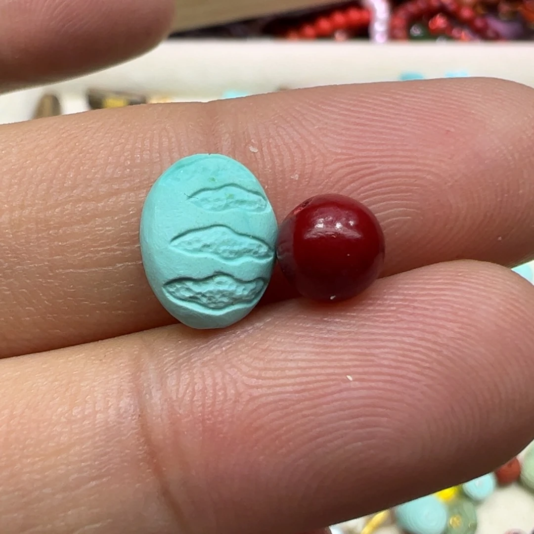 南红玛瑙颈饰未镶嵌