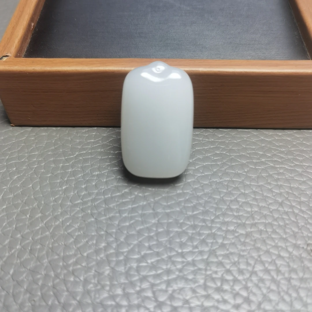 和田玉青海老坑料平安无事牌高31宽19厚11