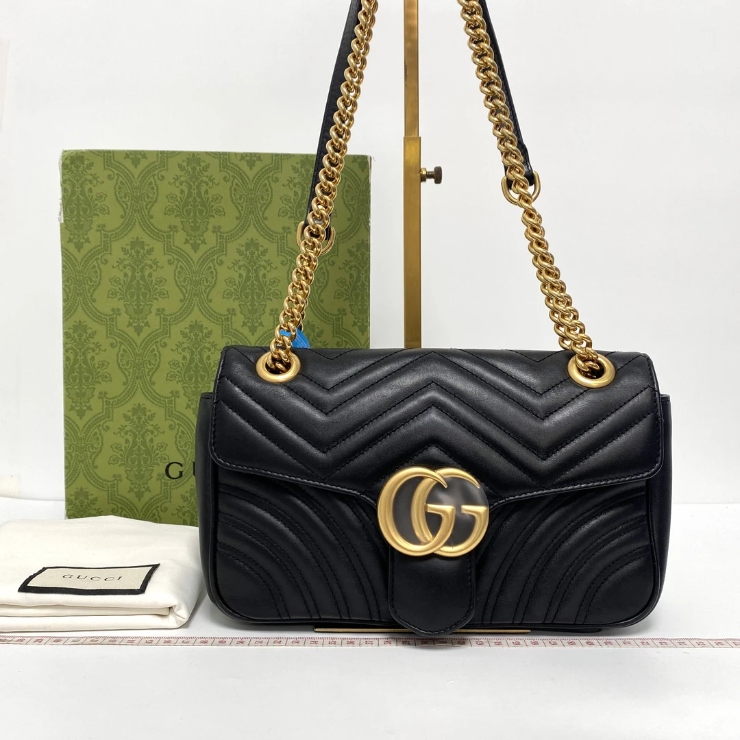 95新 GUCCI/古驰 古驰马蒙26单肩包 THXF038