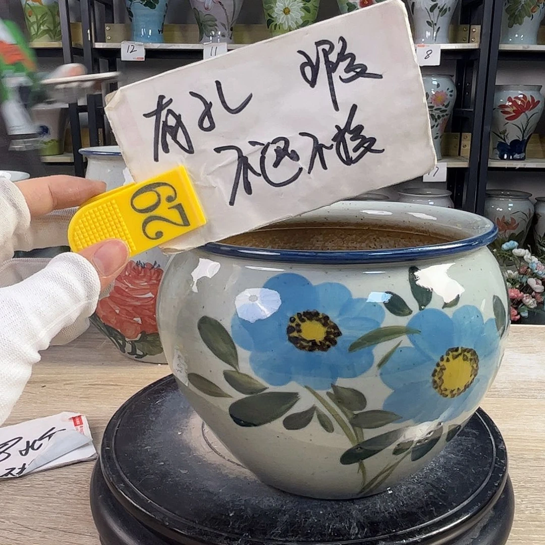 罐1wx景德镇陶瓷花盆