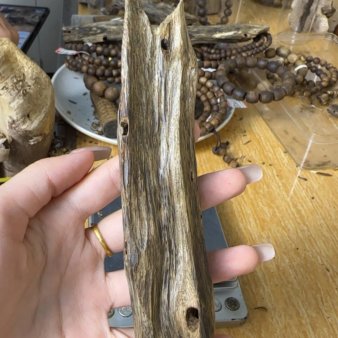 沉香沉香碎屑海南蓝宝石虫漏21g
