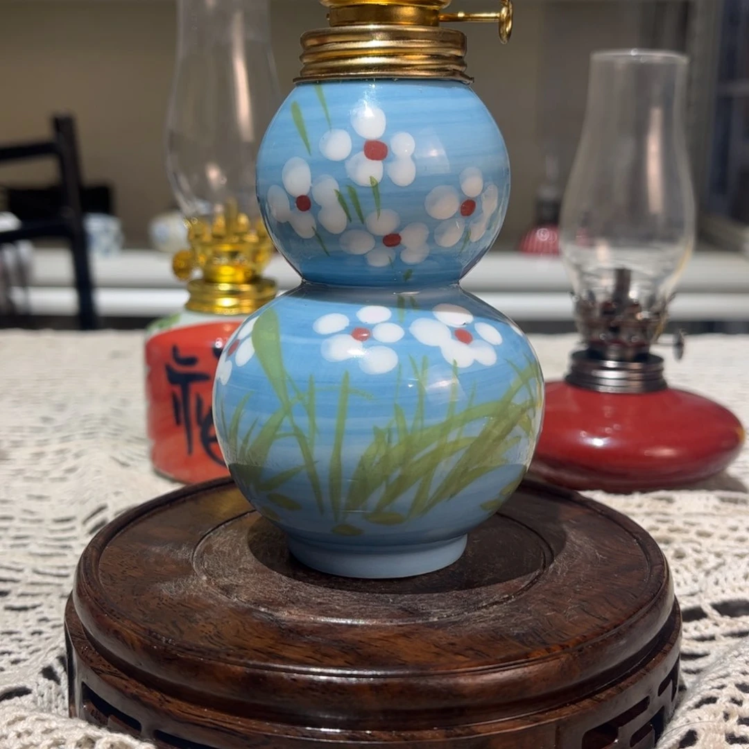 摆件景德镇陶瓷香薰灯