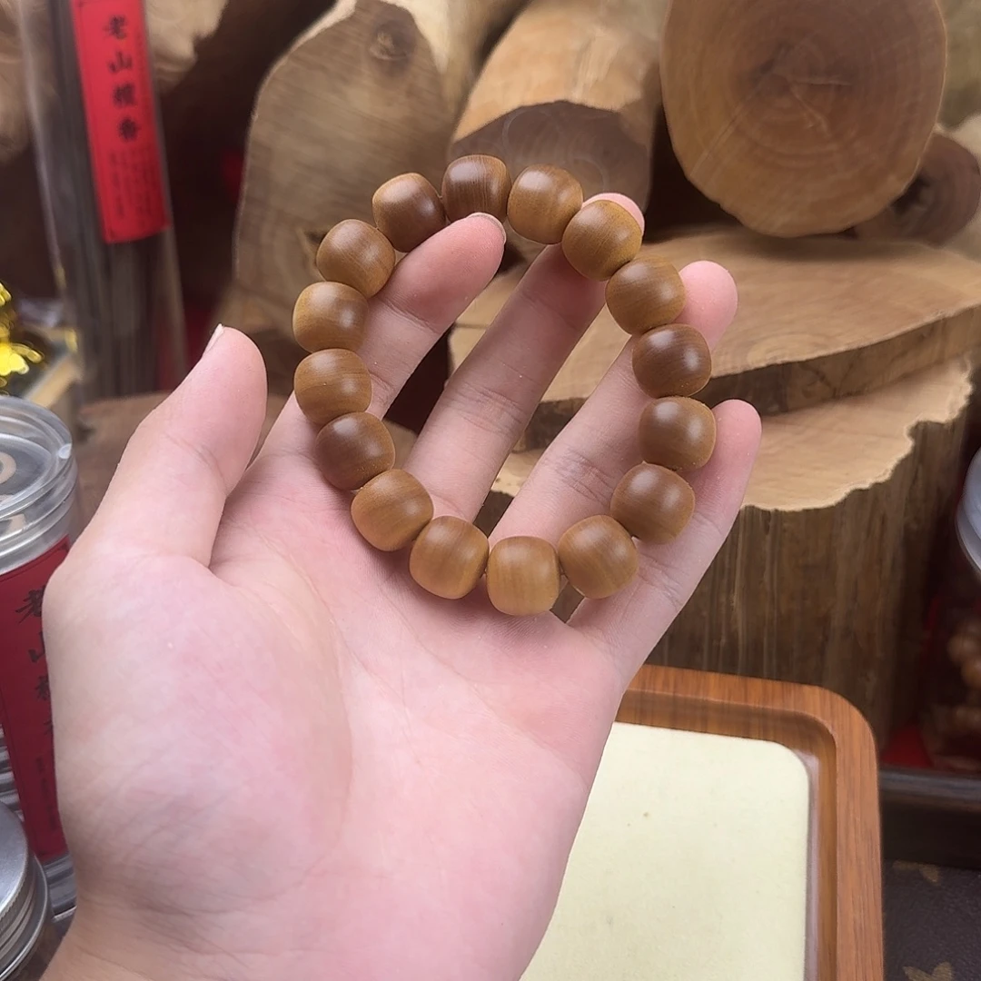 安***爸檀香木手串/手链13*14沉水药香