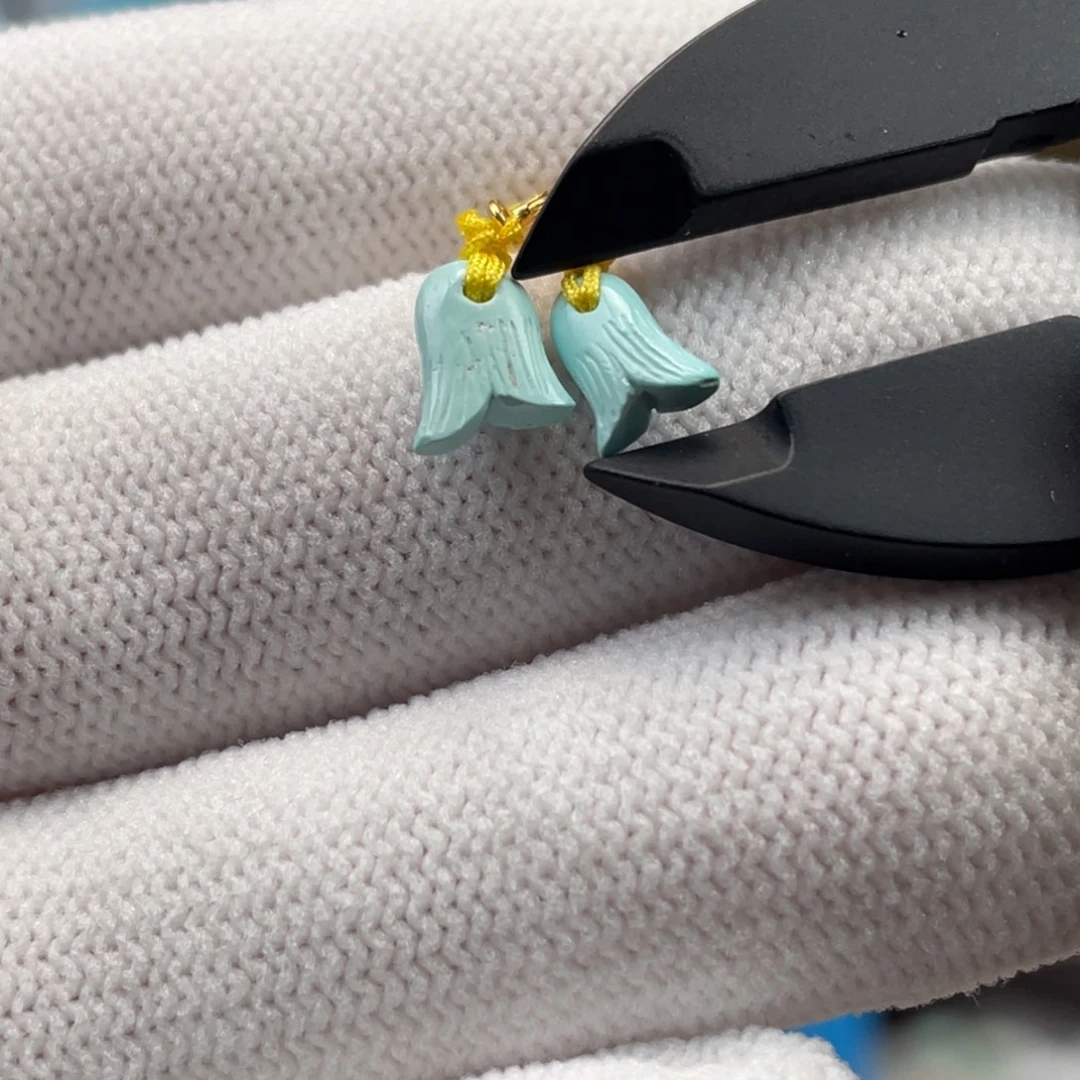 绿松石未镶嵌挂件