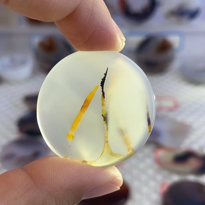 玛瑙/玉髓合金颈饰
