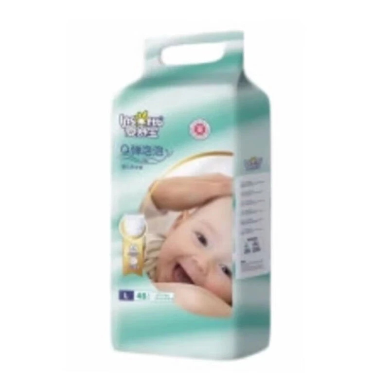 婴舒宝Q弹泡泡超薄两片式纸尿裤AH06-M52（1*8）