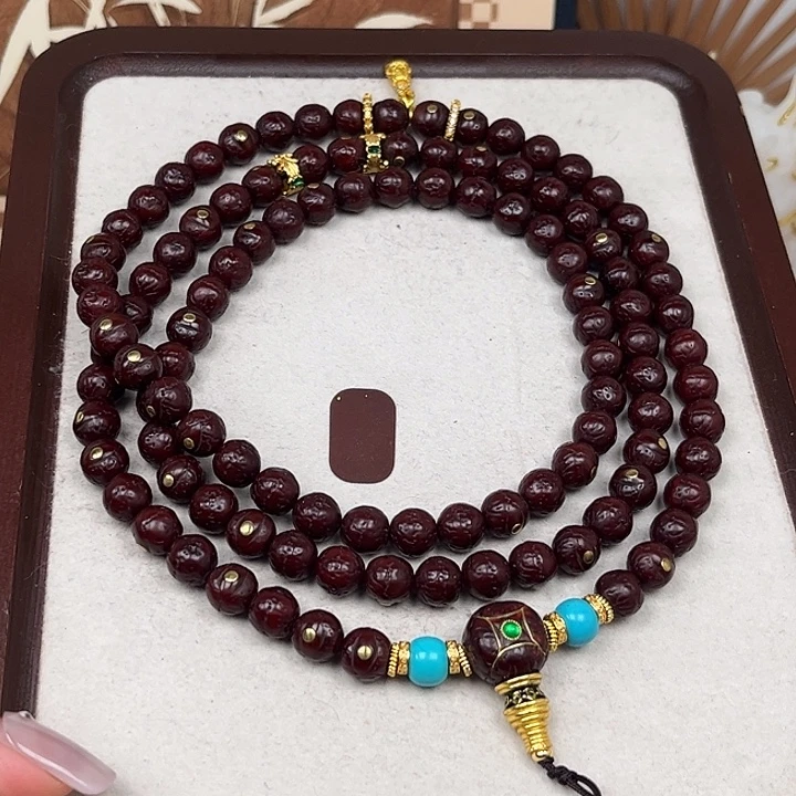 青***驻凤眼菩提吊坠凤眼