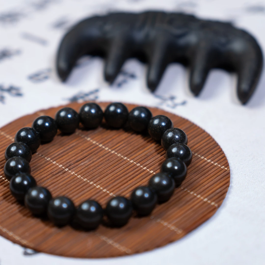 【养发神器】非遗合香何首梳子+黑龙涎合香珠1.0手串