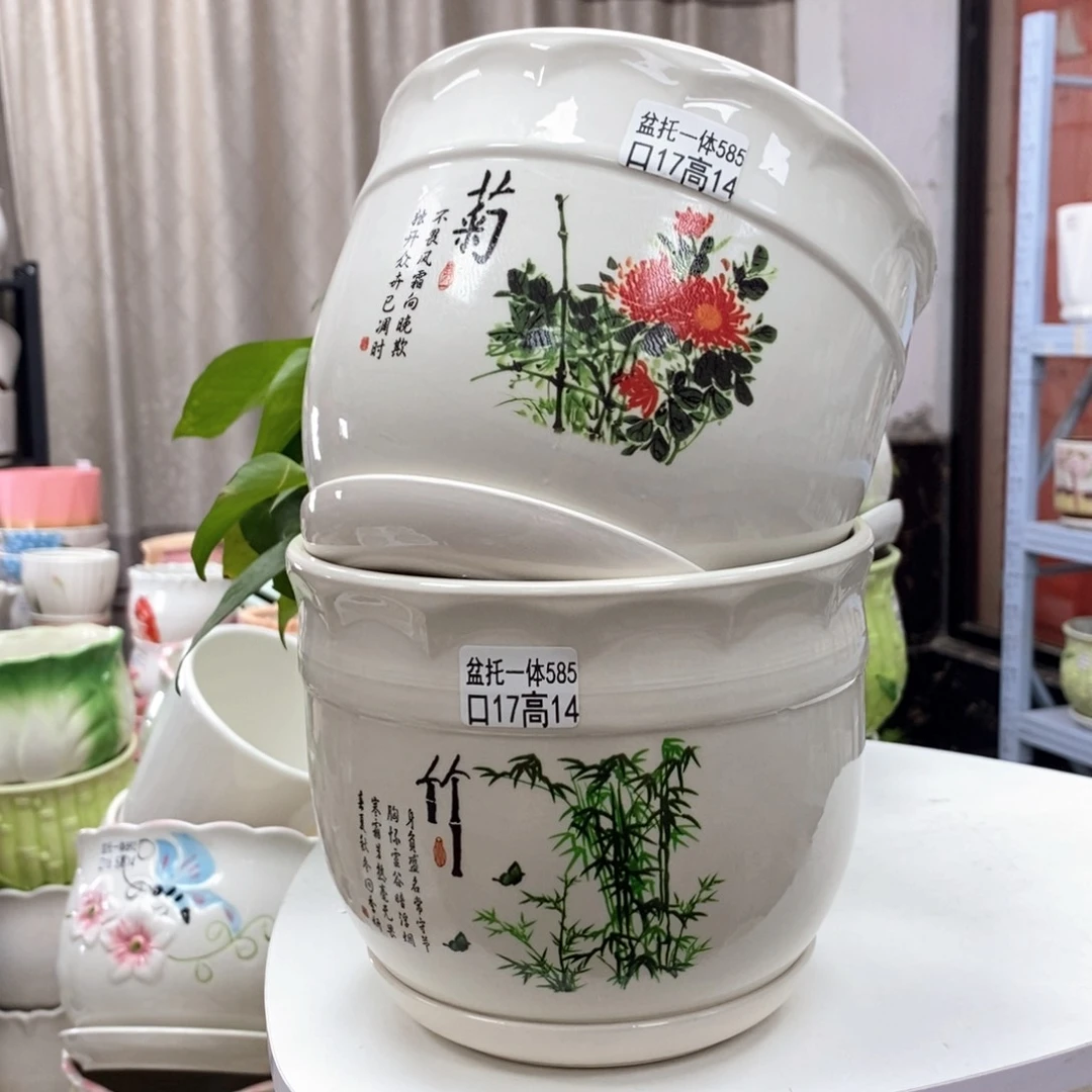 陶瓷@陶瓷花盆@@5585