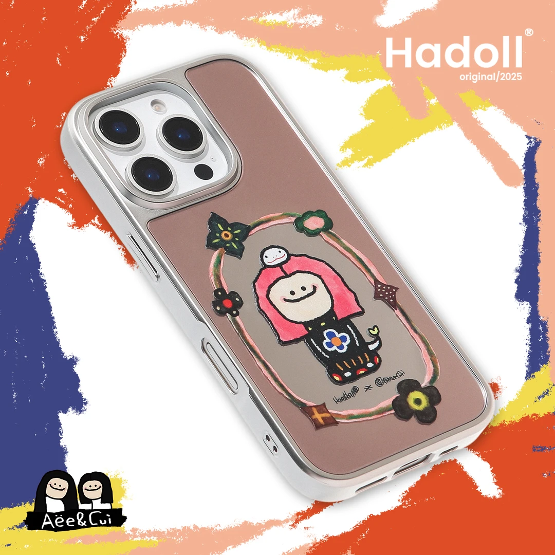 hadoii联名Aee&Cui系列手机壳Cui的照幺镜适用苹果16Pro 15 14 13