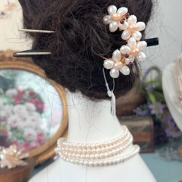 发饰未镶嵌淡水珍珠