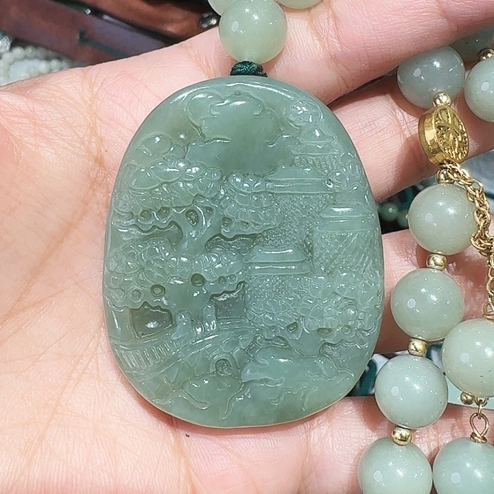 颈饰未镶嵌和田玉