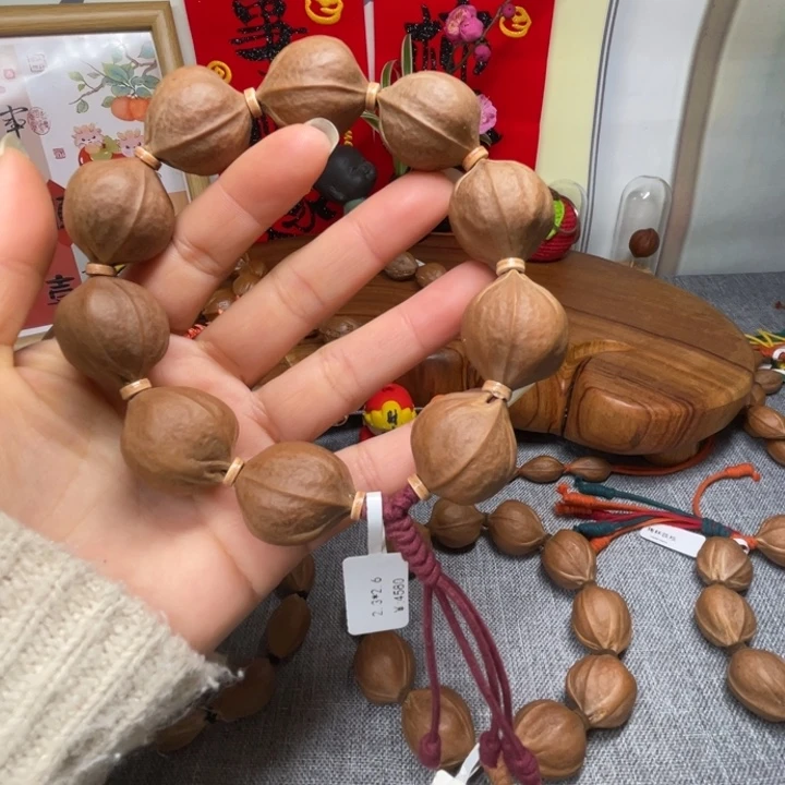 橄榄核手串/手链a****y梅林铁核23.26头货