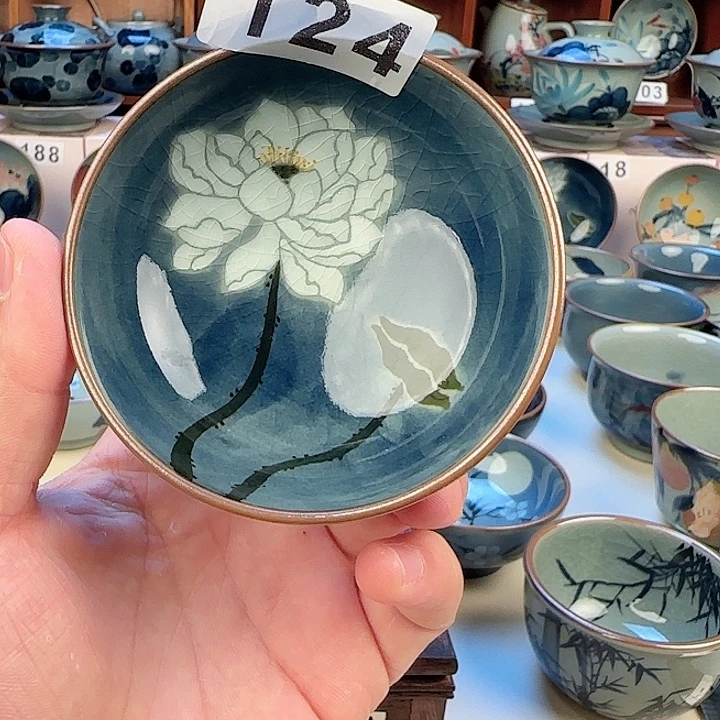 景德镇陶瓷陶瓷杯茶具微瑕微瑕