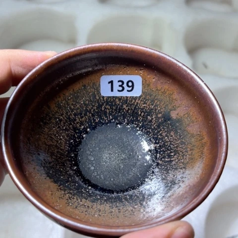 茶盏原矿原釉柴烧建盏
