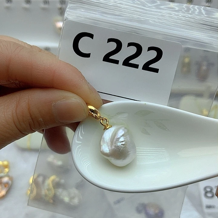 淡水珍珠颈饰银S925镶嵌