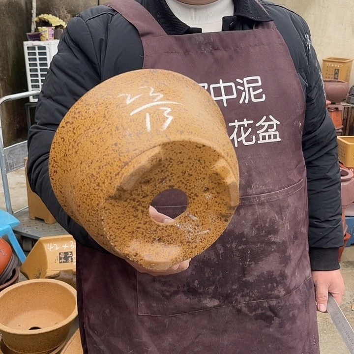 紫砂花盆紫砂等传统