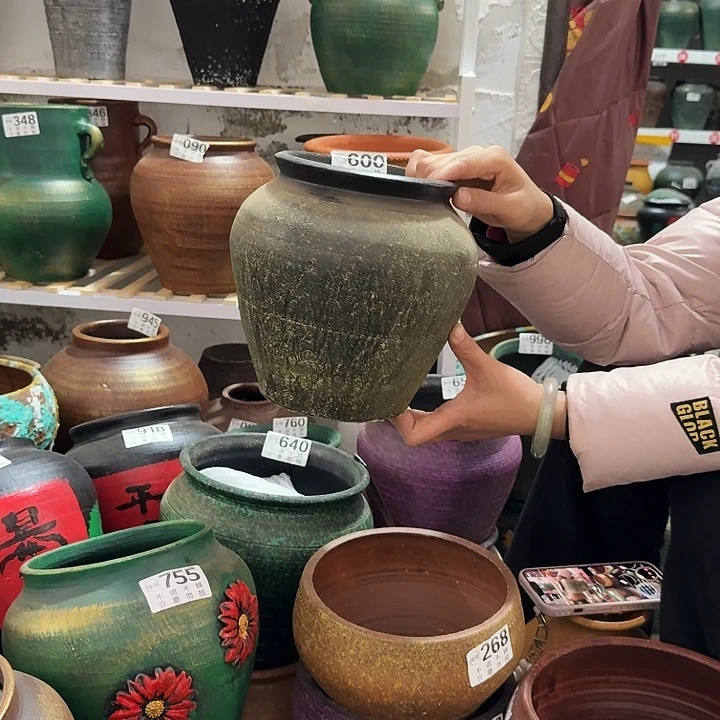 黄色坛子600高度20口径14