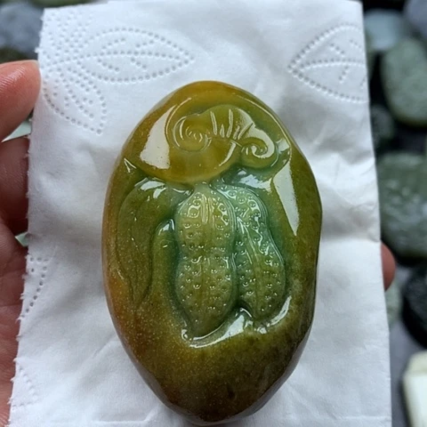 和田玉挂件未镶嵌