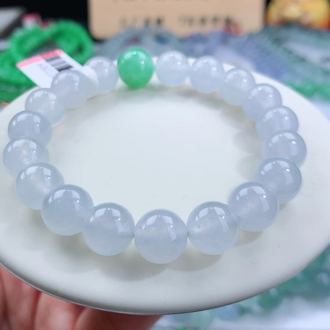 翡翠手链未镶嵌卡10