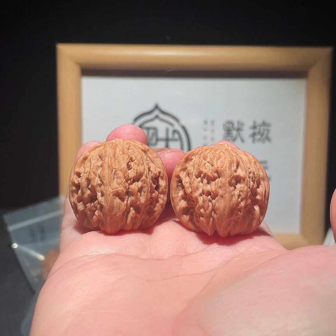 吊坠文玩核桃34全品磨盘