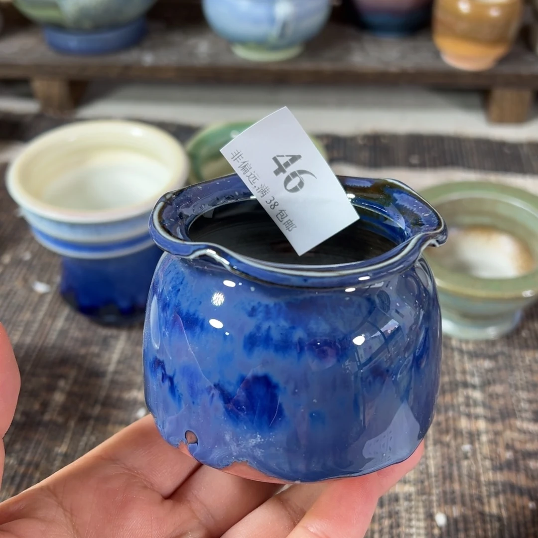 红陶景德镇手工花盆