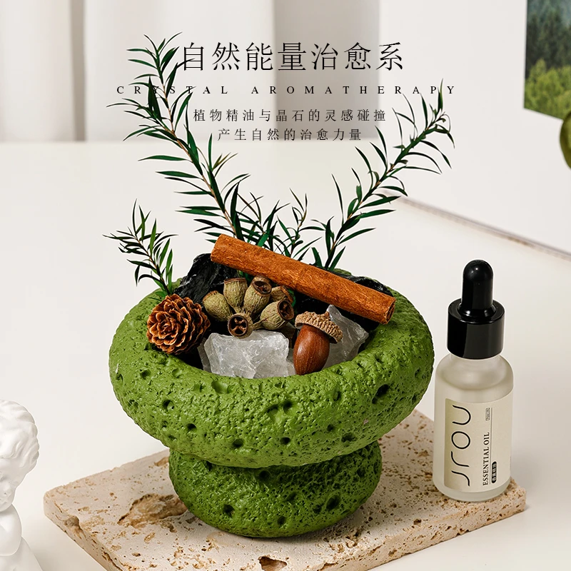 香薰扩香石家用卧室内持久留香无火香氛家居装饰摆件生日礼物礼品