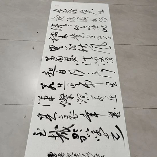 书法孙老师书法作品观沧海