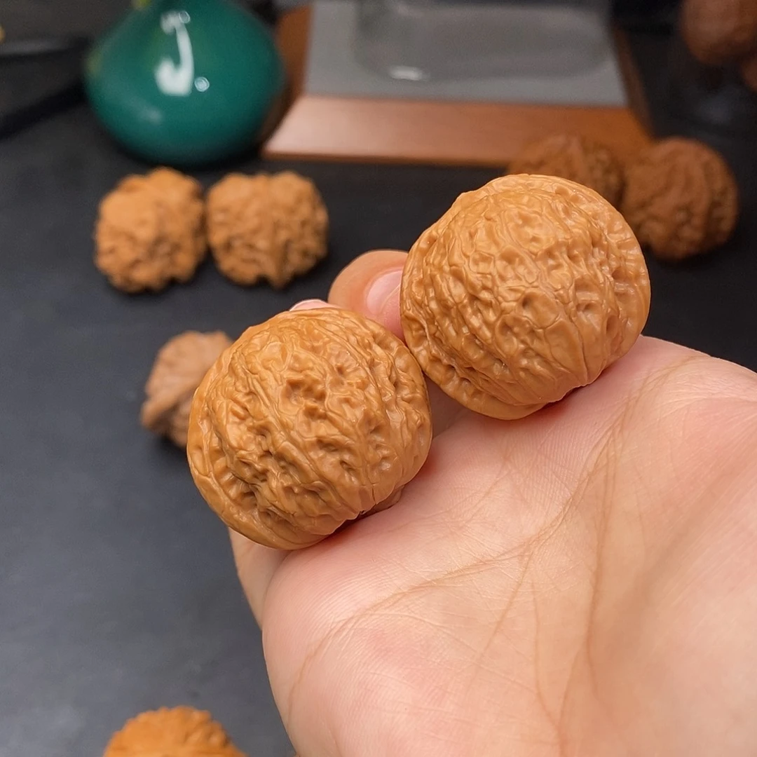 文玩核桃把件乾隆磨全品34.5