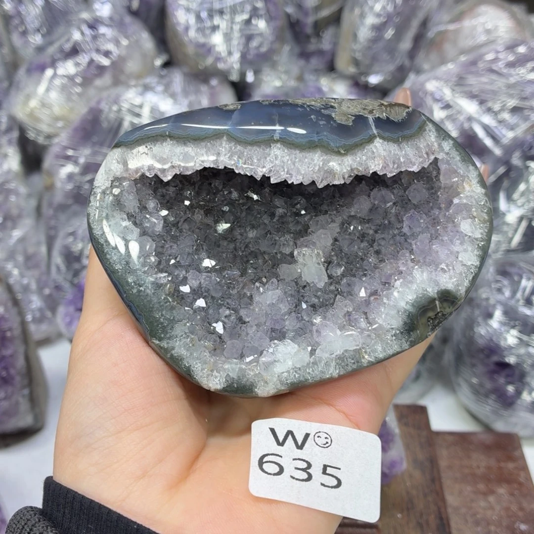 未镶嵌摆件紫晶紫水晶