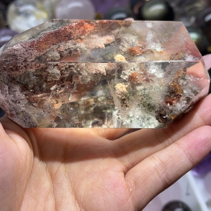 水晶未镶嵌珠宝半成品