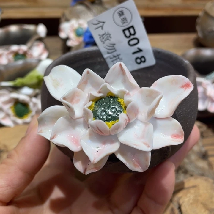 手工制作陶瓷茶具茶杯青蛙