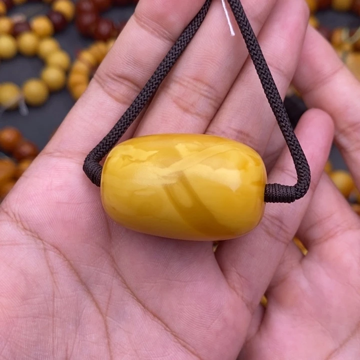 琥珀未镶嵌裸石蜜蜡L