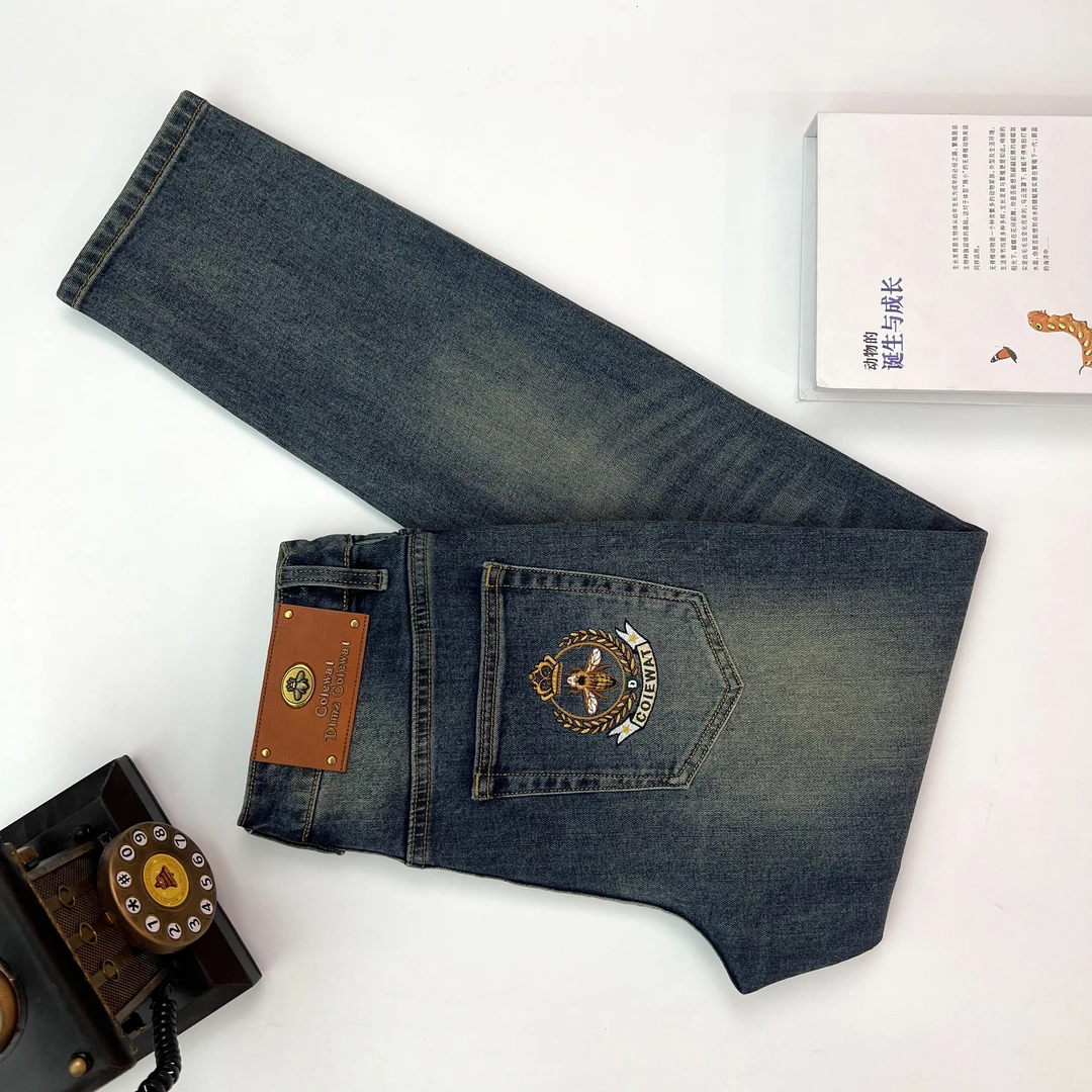 【2025夏季款新品定制】20325-21重工水洗欧货牛仔裤